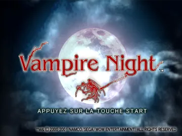 Vampire Night screen shot title